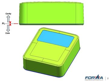 Ηλεκτρονικό κιβώτιο BOSCH φορμών εγχύσεων συνήθειας Overmolding πλαστικό στον αισθητήρα ASA UV Stablized